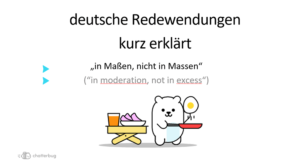 In Maßen Nicht In Massen