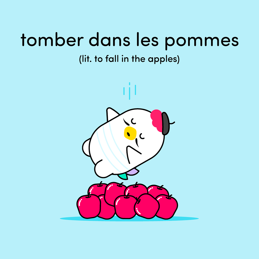 D'où Vient L'expression Tomber Dans Les Pommes